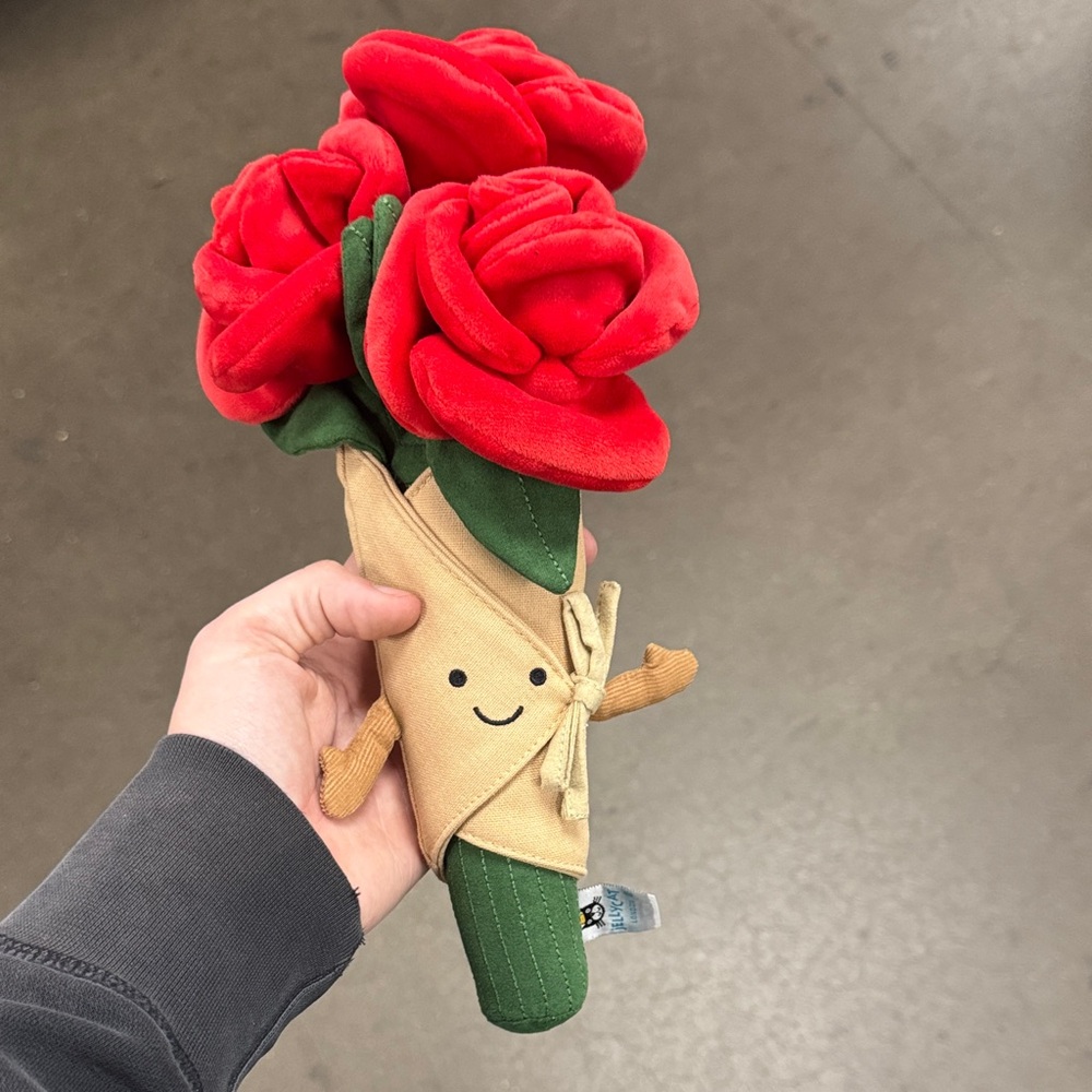 Jellycat London Amuseables Rose Bouquet Plush